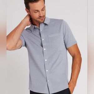 Chambre Short Sleeve Button Up - Brand New
